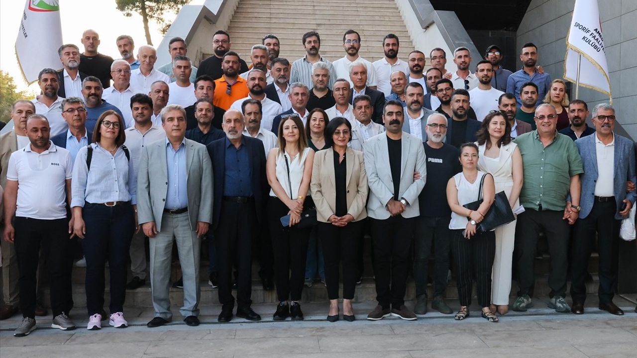 Burç Baysal, Amed Sportif Faaliyetler Kulüp Başkanlığına Yeniden Seçildi