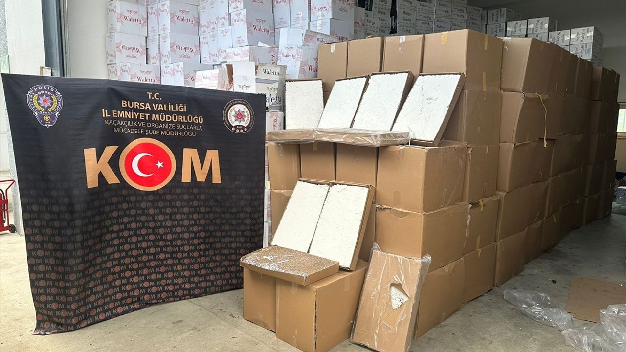 Bursa'da Kaçakçılık Operasyonunda 2 Şüpheli Yakalandı