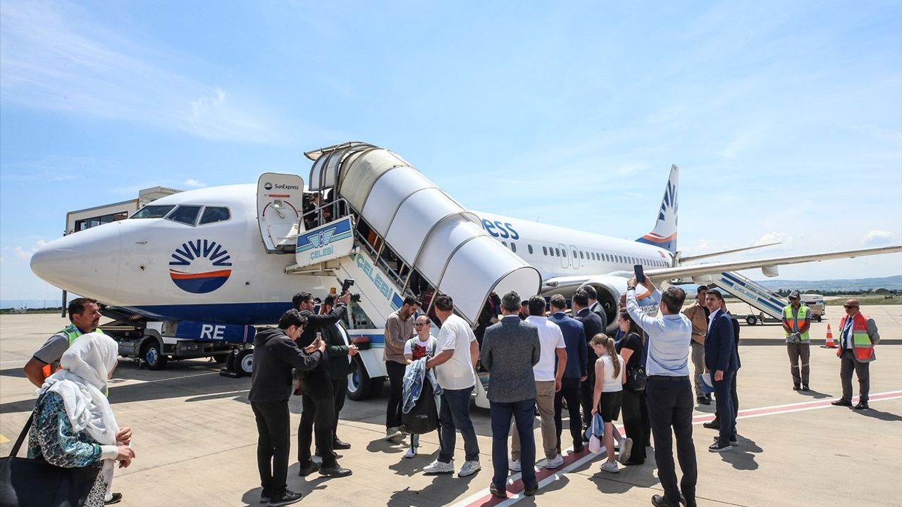 Bursa ile Stuttgart Arasındaki Uçak Seferleri Başladı