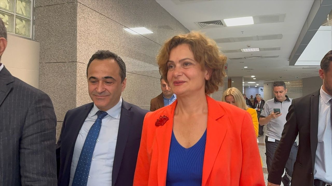 Canan Kaftancıoğlu, 'Askeri ve Emniyet Teşkilatını Aşağılama' Davasında Hakim Karşısında