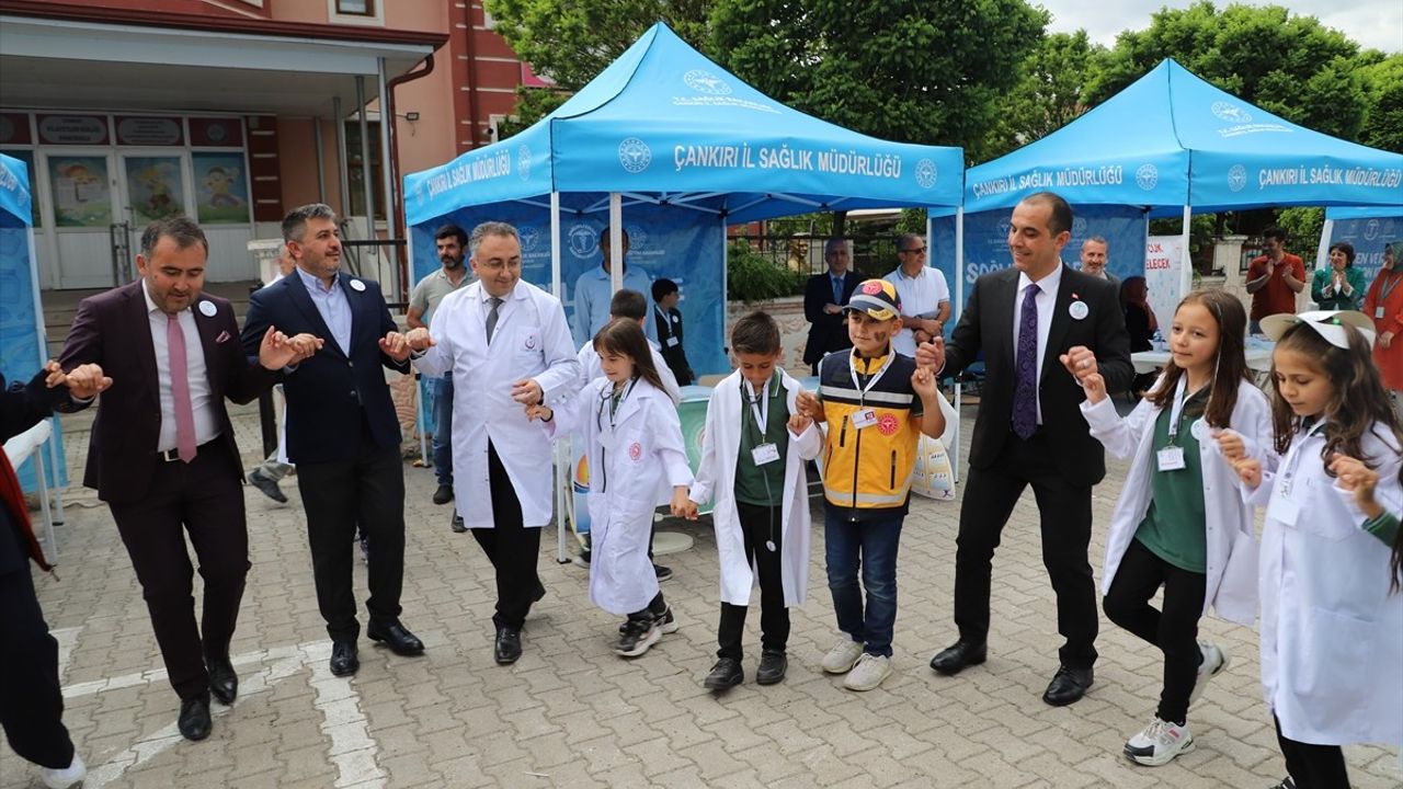 Çankırı'da İlkokul Öğrencilerine Sağlıklı Yaşam Eğitimi