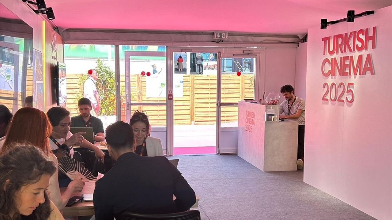 Cannes Film Festivali'nde Türkiye Standı Yoğun İlgi Görüyor