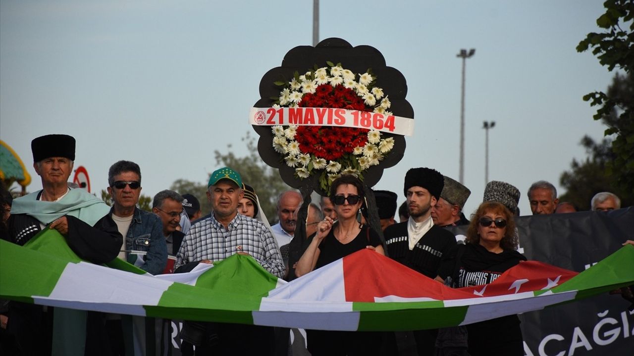 Çerkes Soykırımı ve Sürgünü'nün 161. Yılı Samsun'da Anıldı