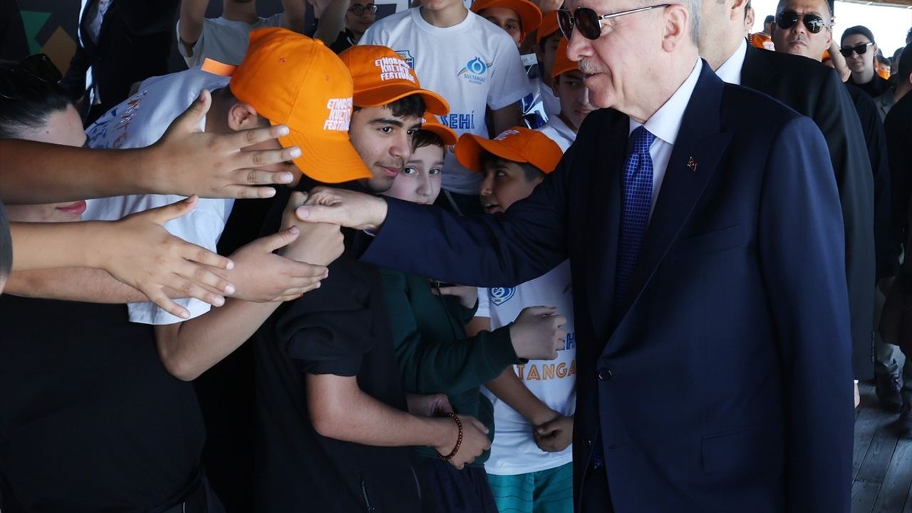 Cumhurbaşkanı Erdoğan, 7. Etnospor Kültür Festivali'ni Ziyaret Etti