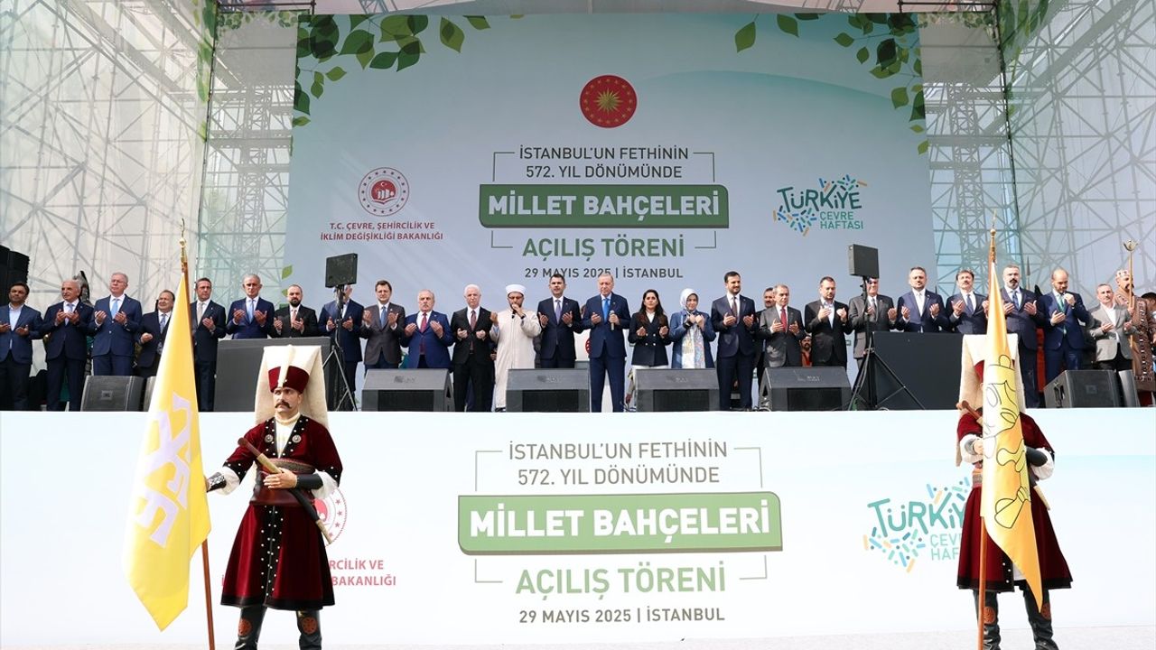 Cumhurbaşkanı Erdoğan'dan Millet Bahçeleri Açılışında Önemli Mesajlar