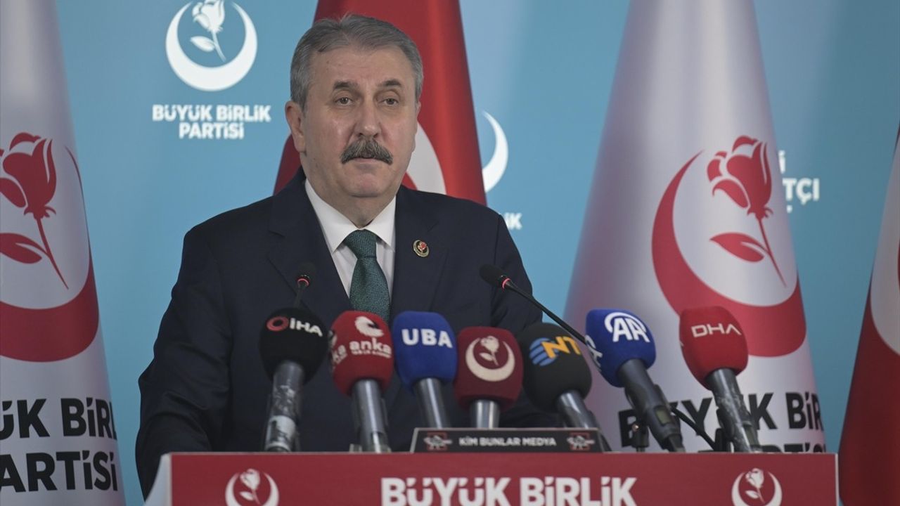 Destici: PKK'nın Silah Bırakma Sürecini Yakından Takip Edeceğiz