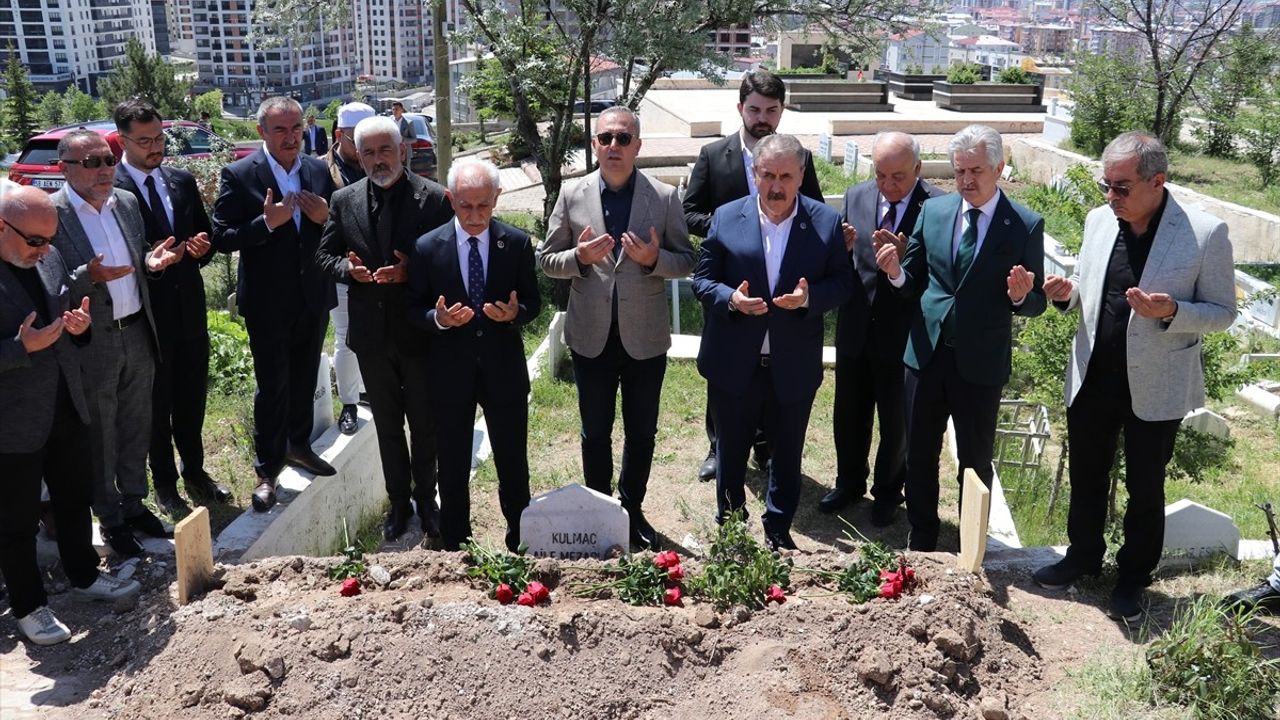Destici, Sivas'ta Aytekin Kulmaç İçin Taziye Ziyareti Gerçekleştirdi