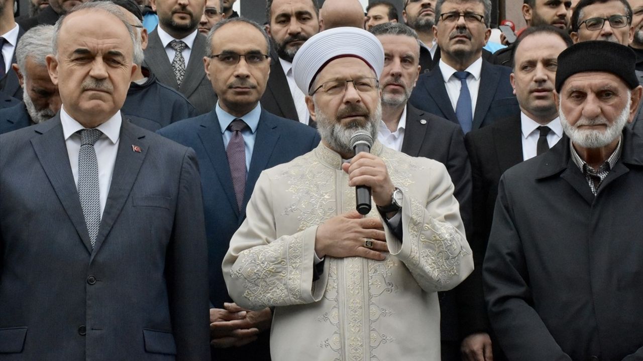 Diyanet İşleri Başkanı Erbaş, Ordu'da Kur'an Kursu Açılışında Konuştu