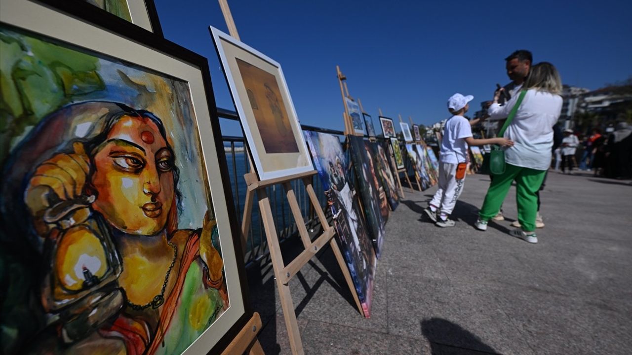 Düzce'de Uluslararası Suluboya Festivali Coşkuyla Tamamlandı