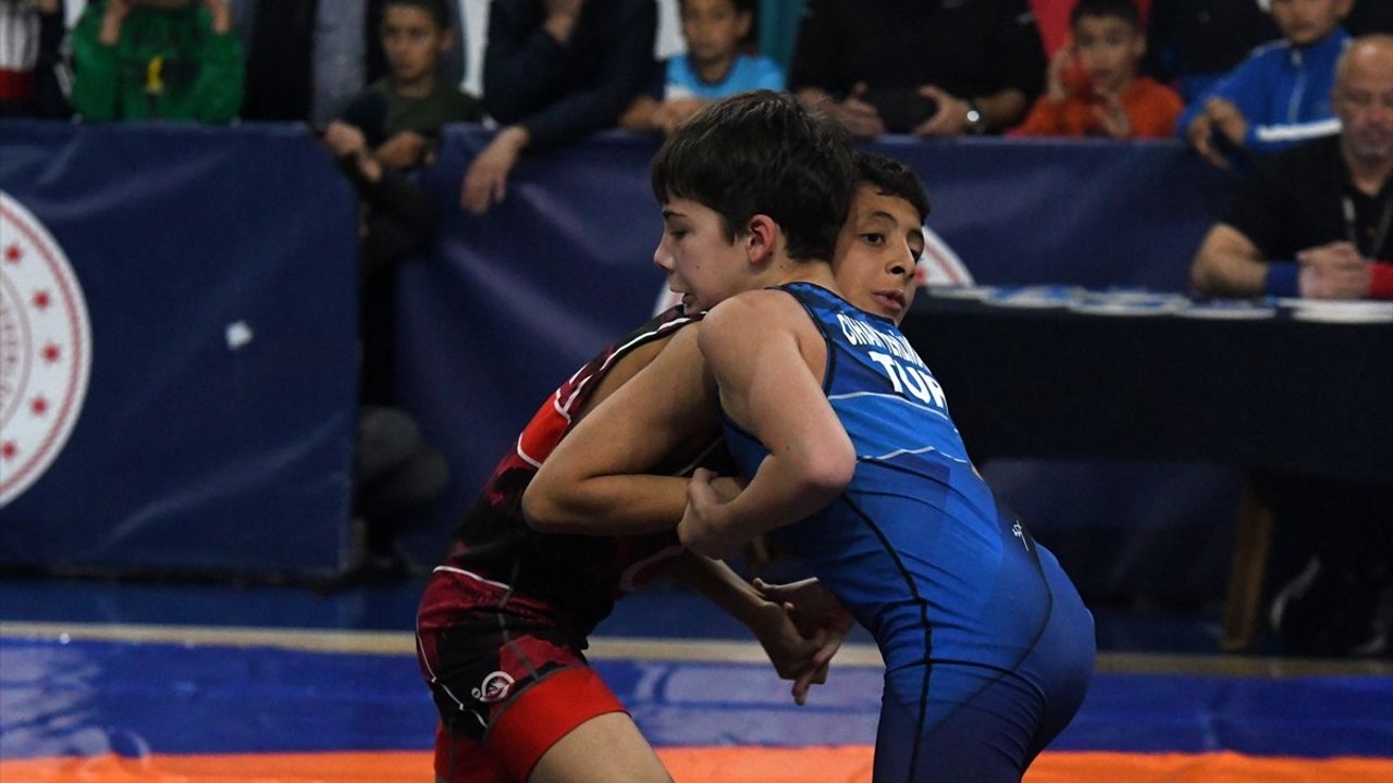 Düzce'de Zorlu Mücadele: Küçük Erkekler Türkiye Güreş Şampiyonası Tamamlandı