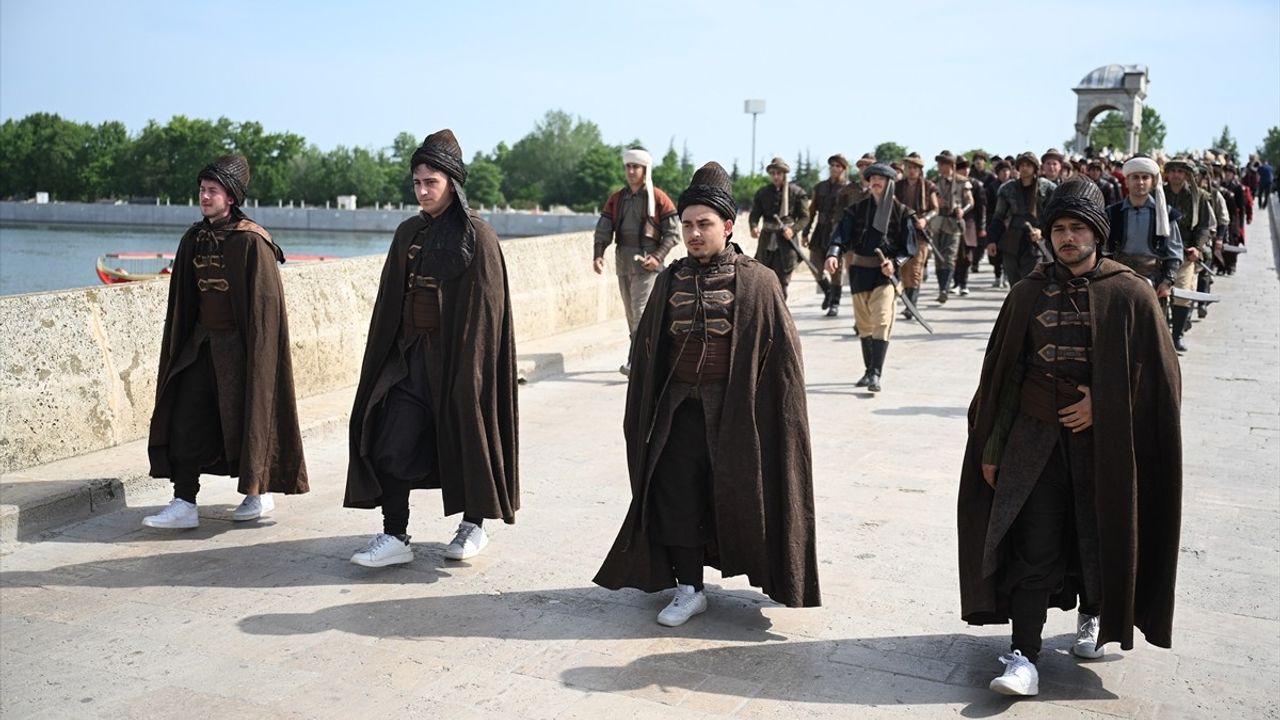 Edirne'de Jandarma Mehteran Birliği Harika Konser Verdi
