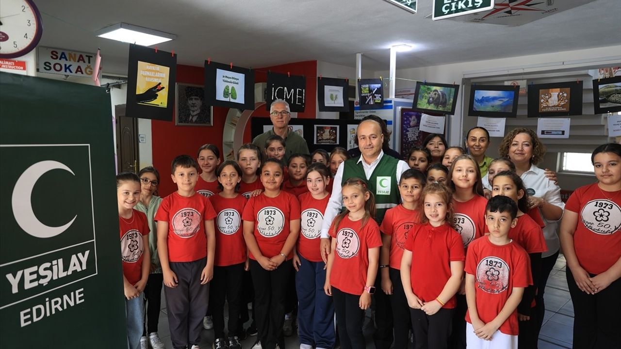 Edirne'den Öğrencilerden Sigara İle Mücadele Çağrısı