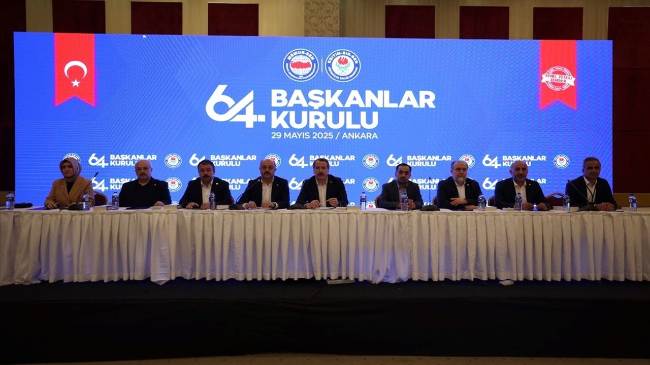 Eğitim-Bir-Sen: 8. Dönem Toplu Sözleşme Görüşmeleri Çözüm Masası Olmalı