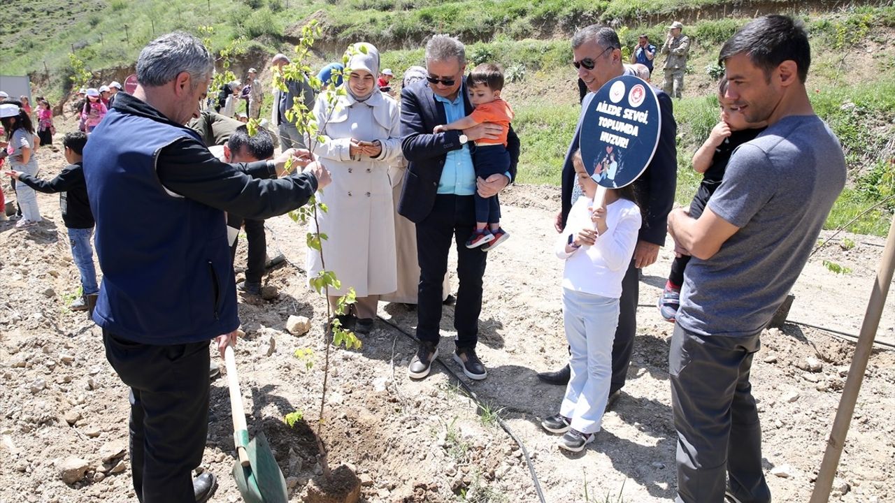 Erzurum'da Yeni Doğan Bebekler İçin Hatıra Ormanı Kuruldu