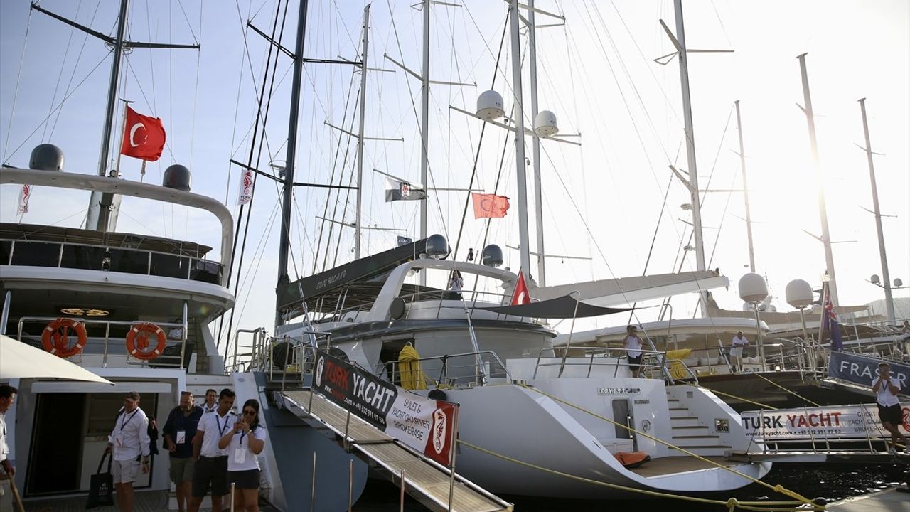 Fethiye'de 6. TYBA Yacht Charter Show Başladı