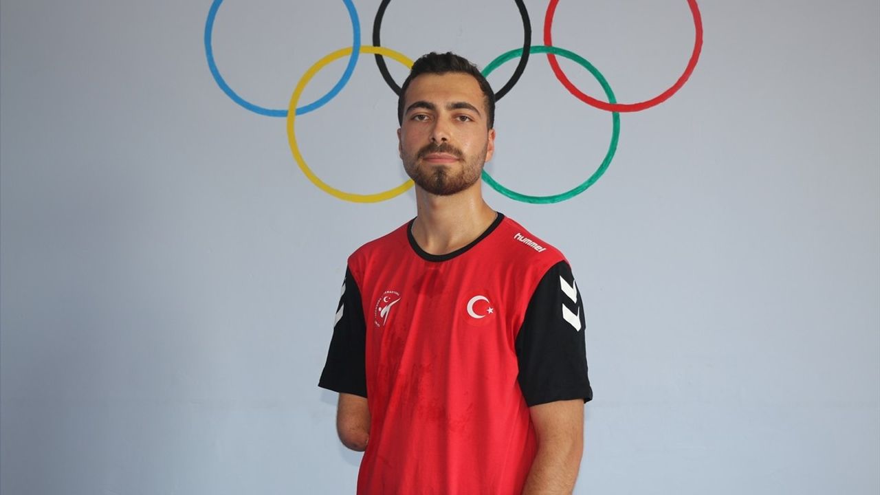 Fiziksel Engelli Tekvandocu Osman Ertürk'ün Altın Madalya Hedefi