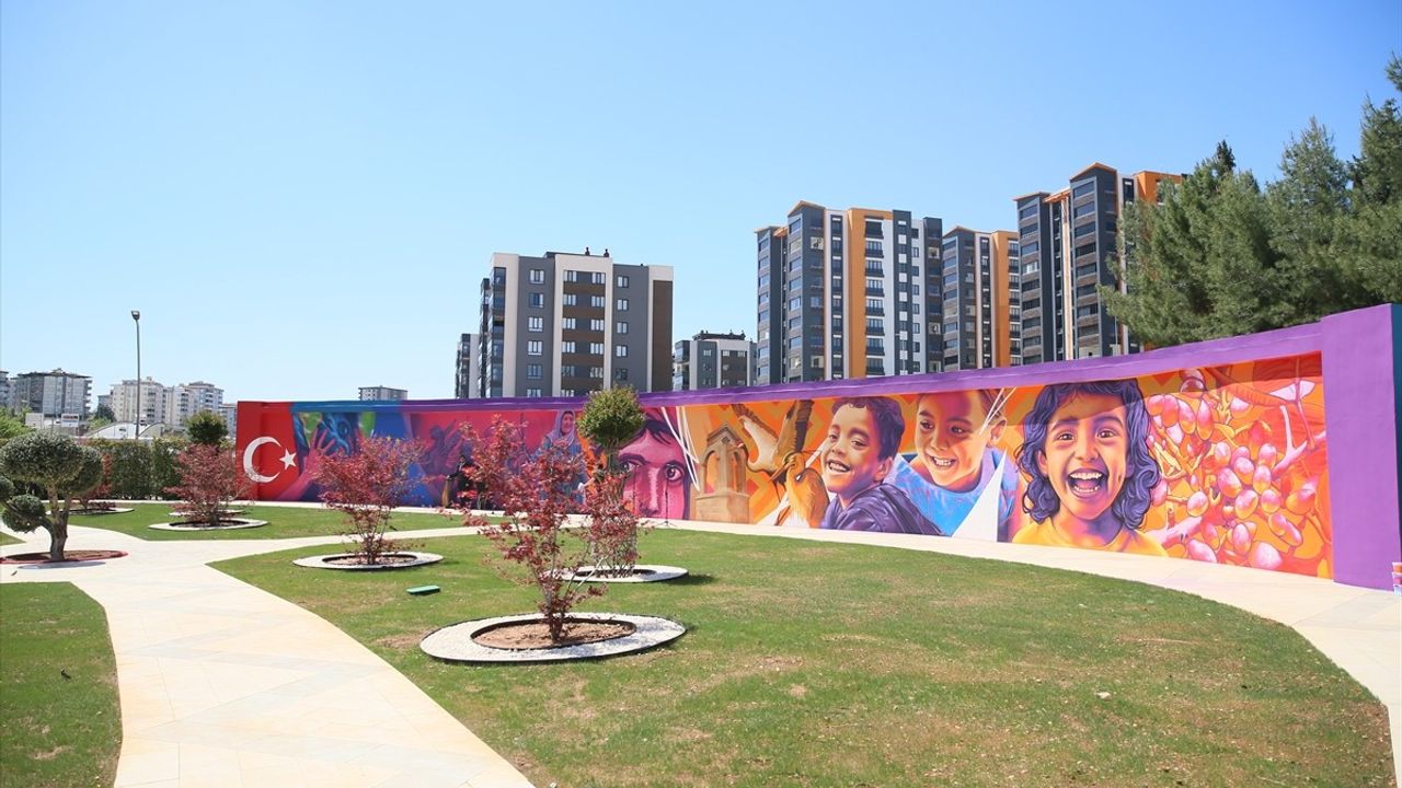 Gaziantep'te AB-Türkiye Dayanışması İçin Sanat Duvarı Açıldı