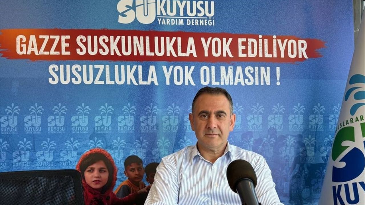 Gazze'deki Su Krizine Uluslararası Su Kuyusu Yardım Derneğinden Sert Tepki