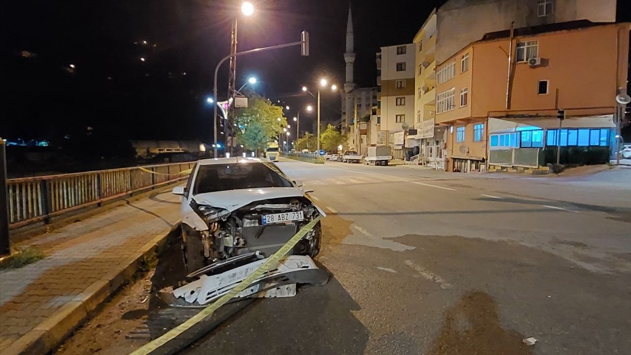 Giresun'da Trafik Kazası: 2 Ölü, 2 Yaralı