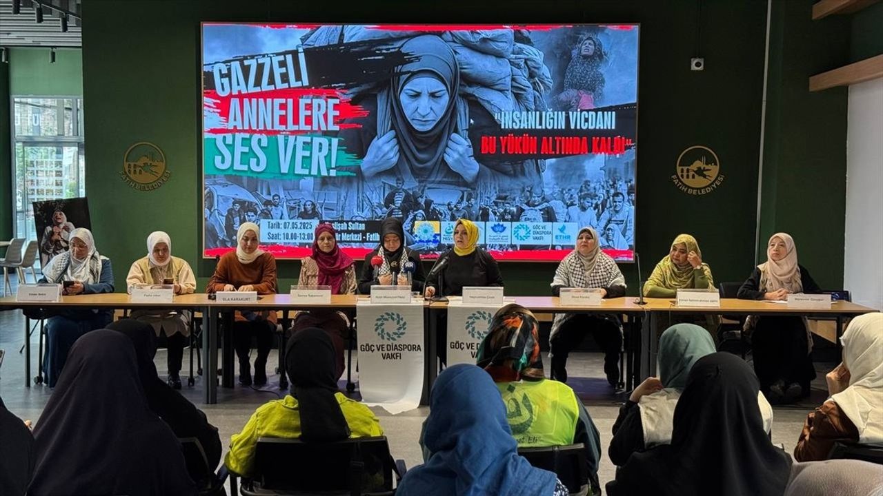 Göç ve Diaspora Vakfı'ndan Gazzeli Anneler İçin Destek Çağrısı