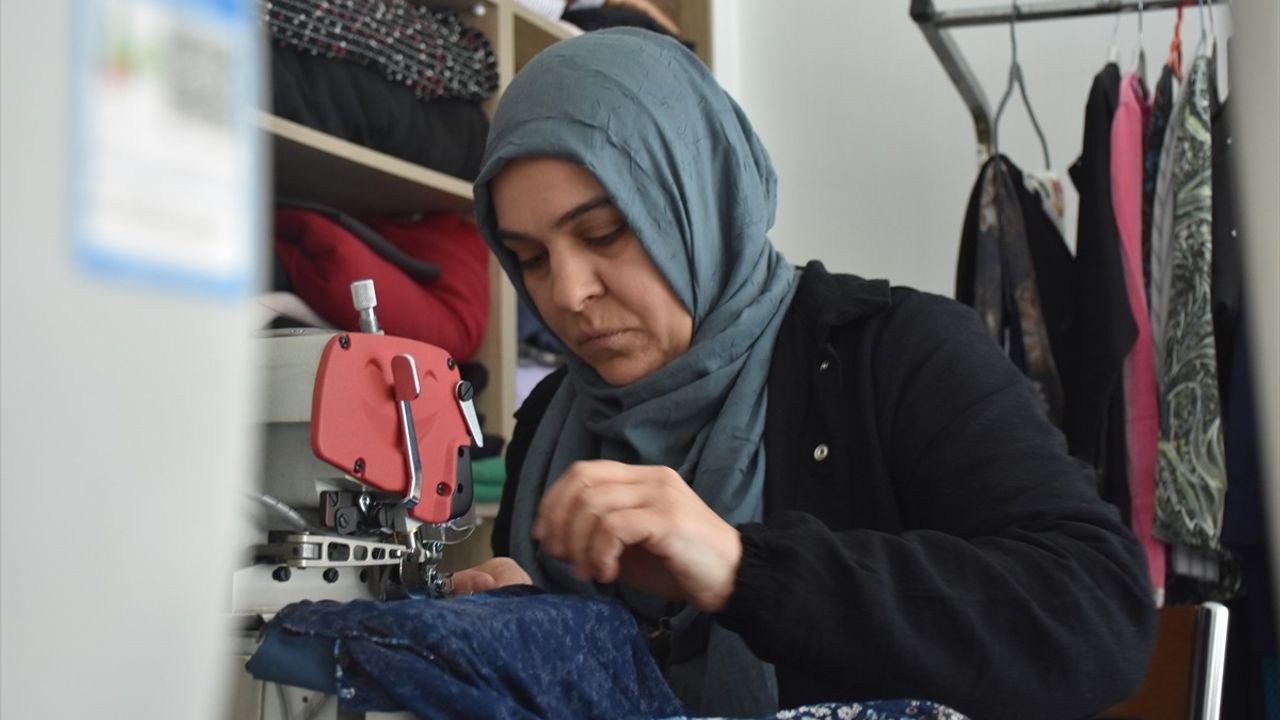 Gümüşhane'de Terzilik Kursuyla Aile Ekonomisine Destek