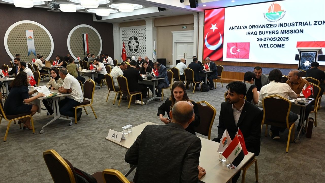 Iraklı İş İnsanları Antalya Sanayicileriyle Buluştu: Yeni İş Fırsatları Kapıda