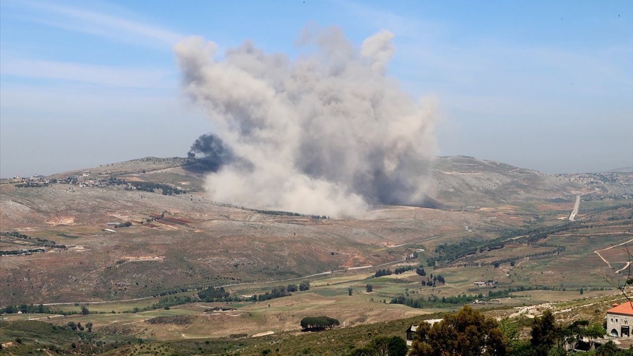 İsrail'in Lübnan'a Hava Saldırısında Bir Ölü, Sekiz Yaralı