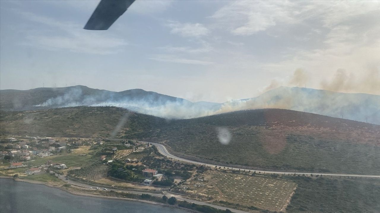 İzmir Urla'da Yangın Kontrol Altına Alındı: Ekipler Hızla Müdahale Etti