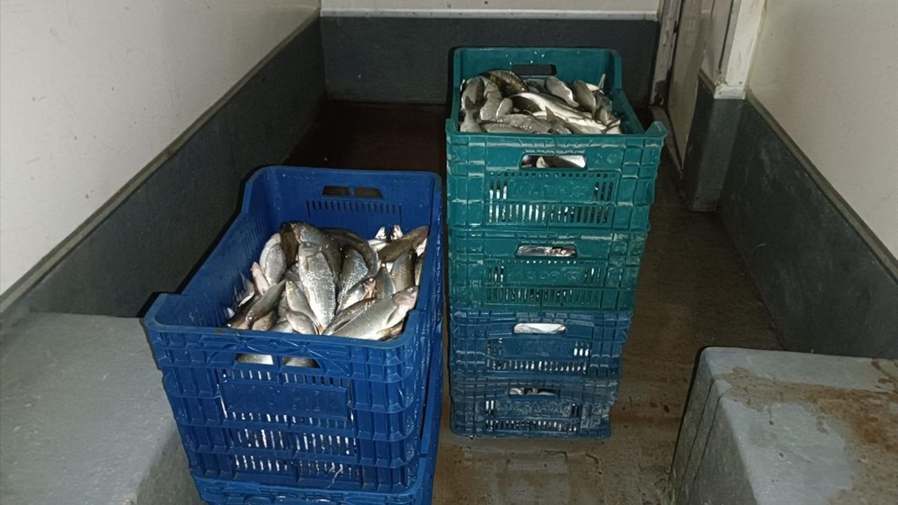 İznik Gölü'nde Kaçak Avcılık Operasyonu: 13 Kişiye 164 Bin Lira Ceza