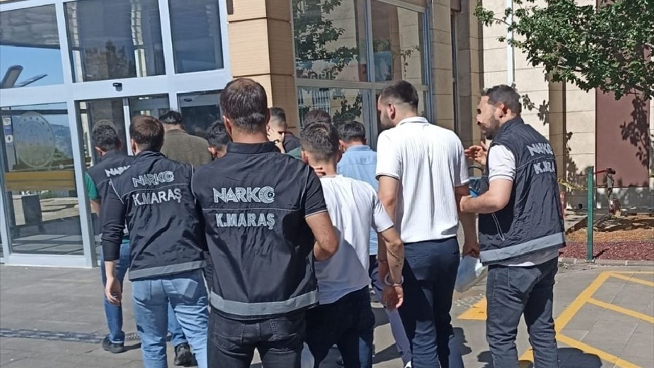 Kahramanmaraş'ta Uyuşturucu Operasyonunda 13 Tutuklama