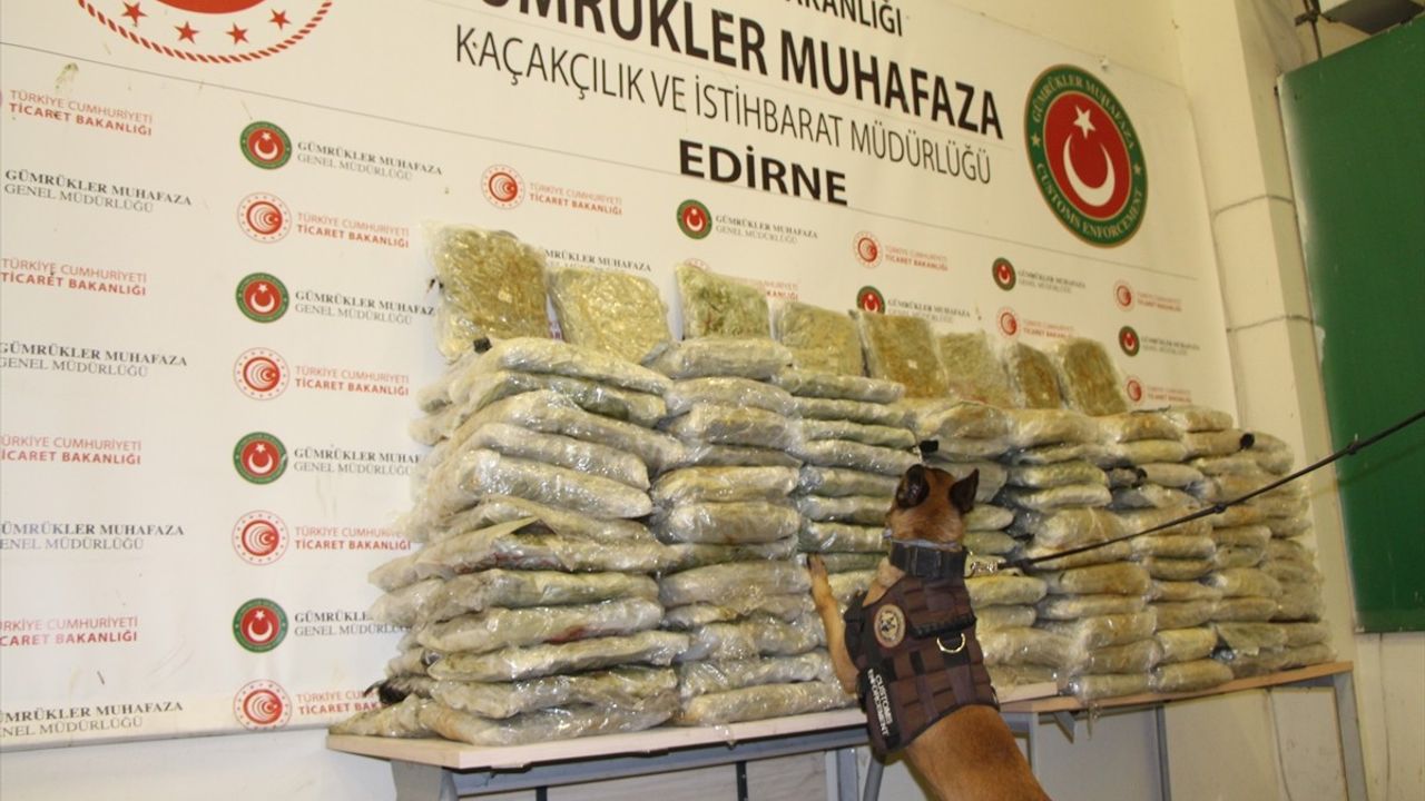 Kapıkule Sınır Kapısı'nda 234 Kilo Uyuşturucu Ele Geçirildi