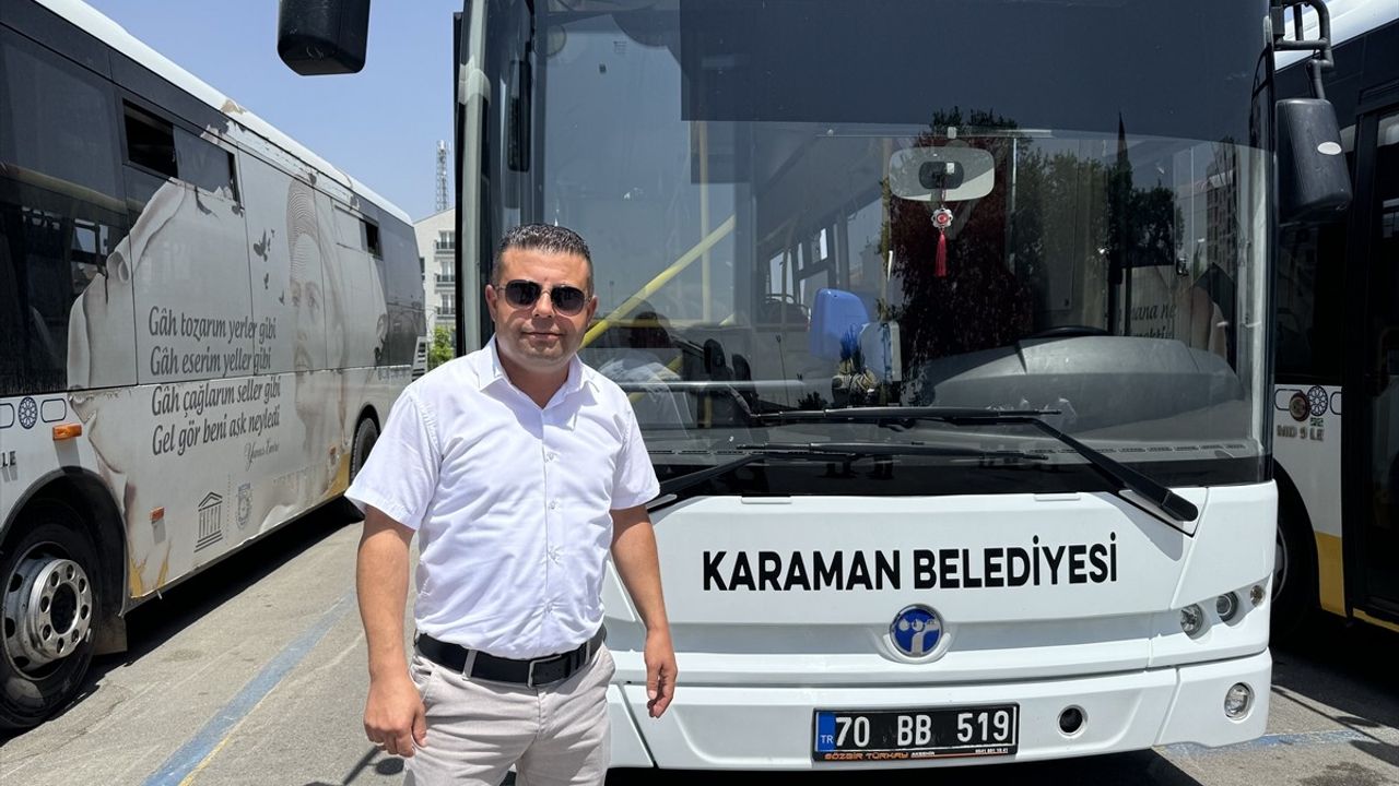 Karaman'da Otobüste Boğazına Şeker Kaçan Çocuk Kurtarıldı