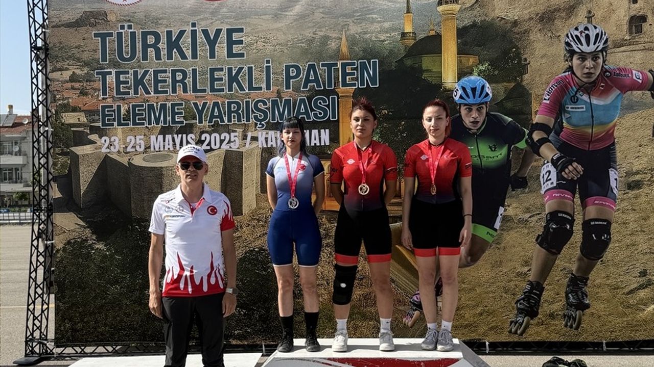 Karaman'da Türkiye Tekerlekli Paten Eleme Yarışması Coşkuyla Gerçekleşti