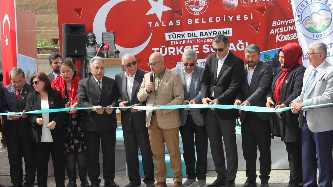 Kayseri'de Türkçe Sokağı Ziyarete Açıldı