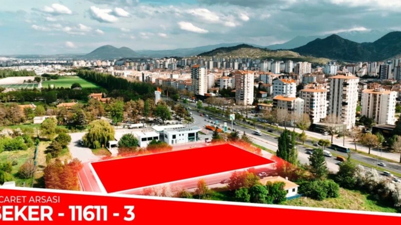 Kayseri'de Yatırım Fırsatı: Kocasinan İhalesiyle Altın Değerinde Arsalar Satışta