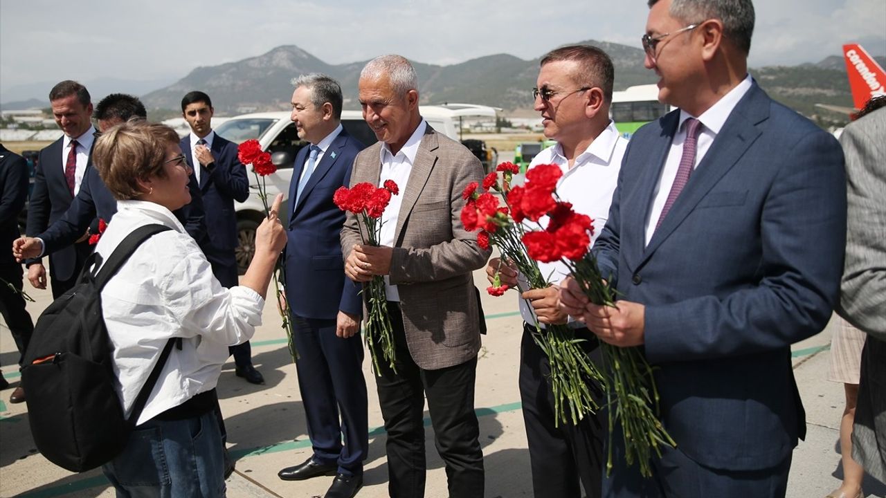 Kazakistan'dan Gazipaşa Uçuşları Başladı!