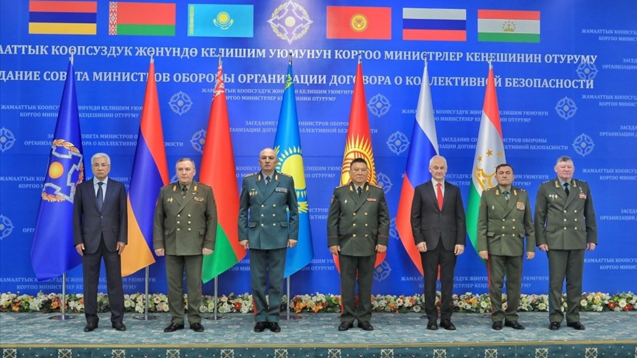 KGAÖ Savunma Bakanları Konseyi Bişkek'te Toplandı