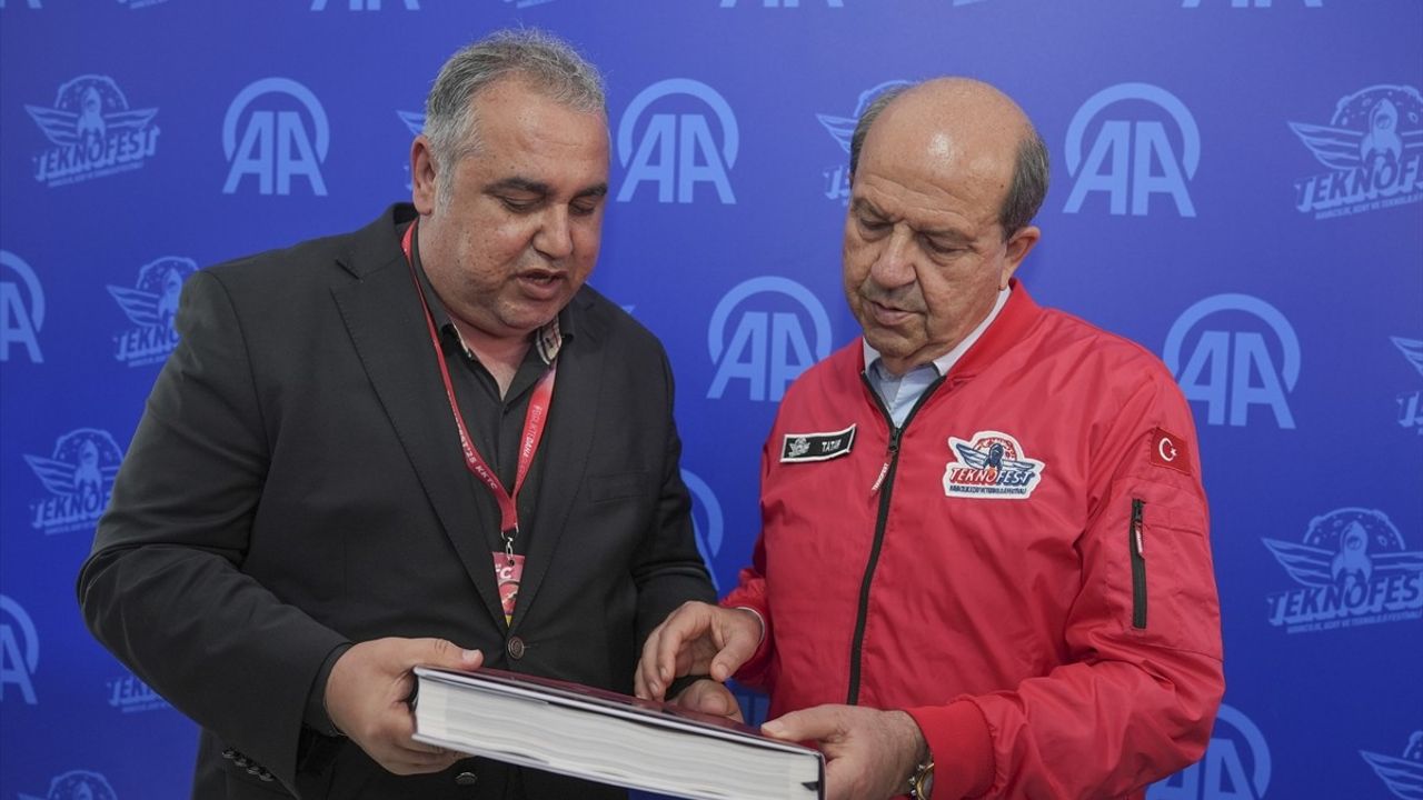 KKTC Cumhurbaşkanı Tatar, TEKNOFEST'te Ziyaretçi Rekoru Kırıldığını Açıkladı