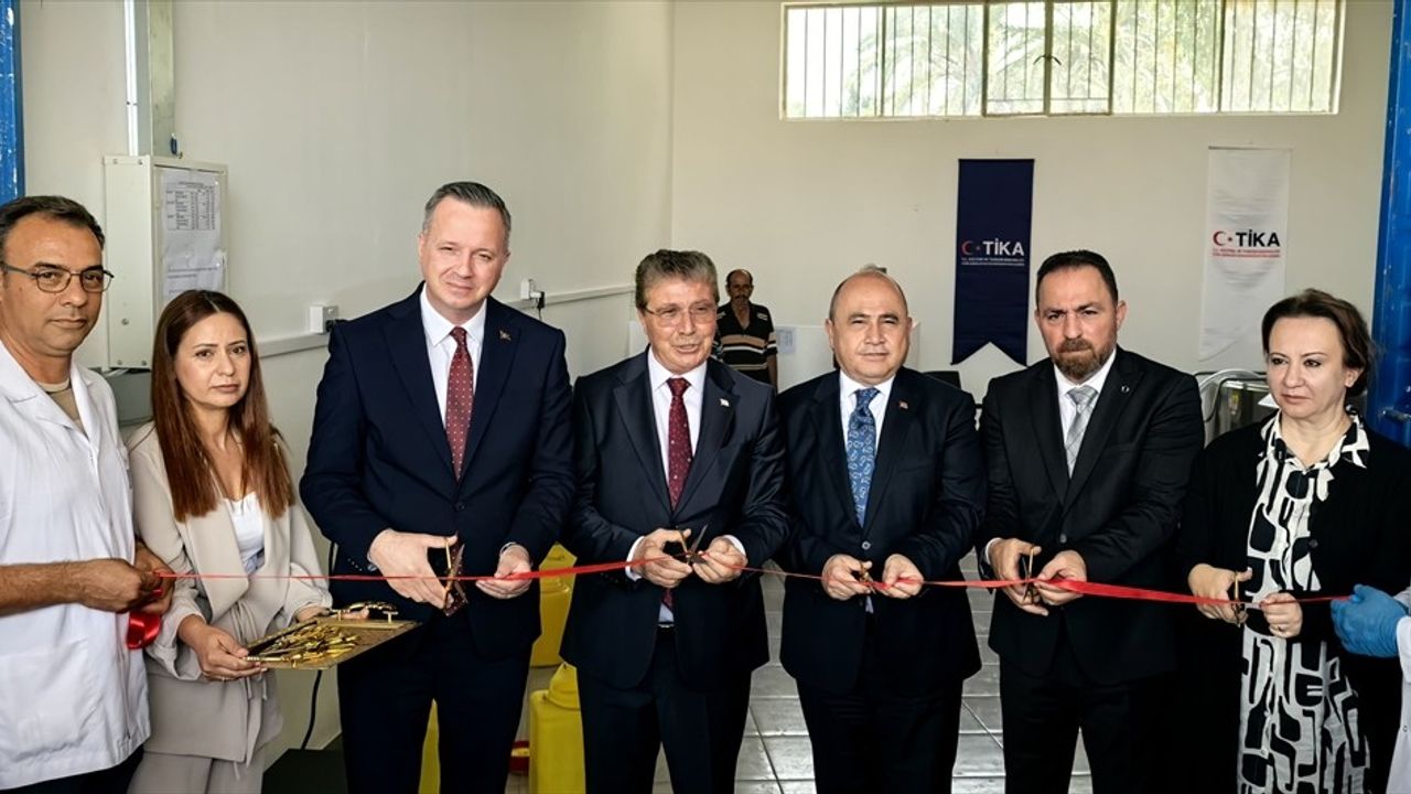 KKTC'de TİKA Destekli Süt Toplama Merkezi Açıldı