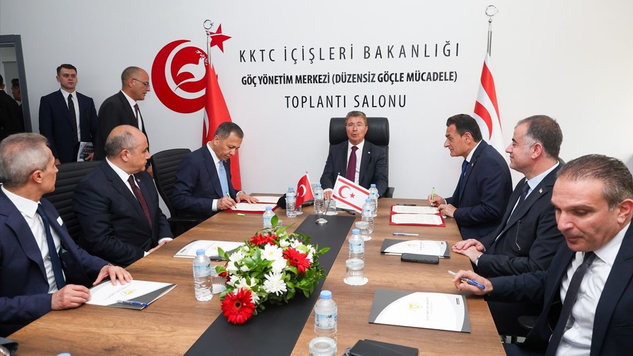 KKTC'de Türkiye'nin Desteğiyle Göç Yönetim Merkezi Açıldı