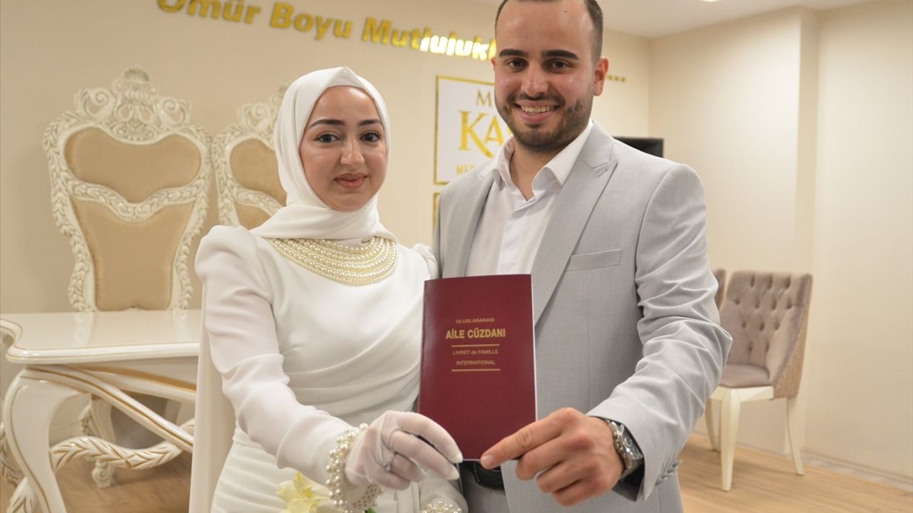 Konya'da Nikah Dairelerinde 05.05.2025 Yoğunluğu
