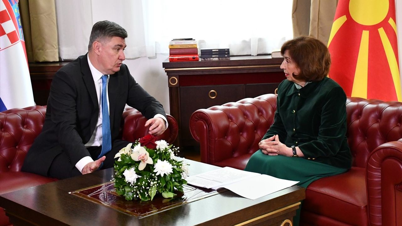 Kuzey Makedonya, Hırvatistan'ın AB Destekini Vurguladı