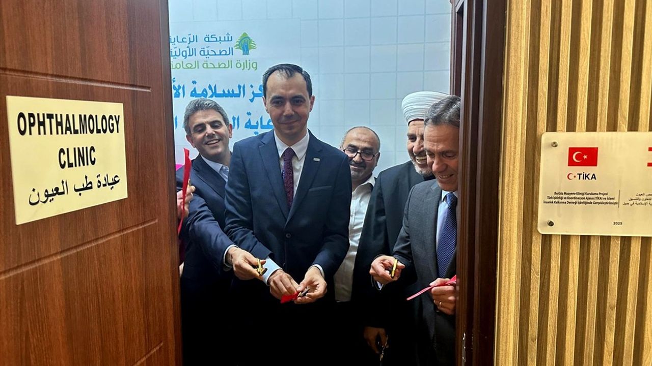 Lübnan'da TİKA Desteğiyle Göz Kliniği Açıldı
