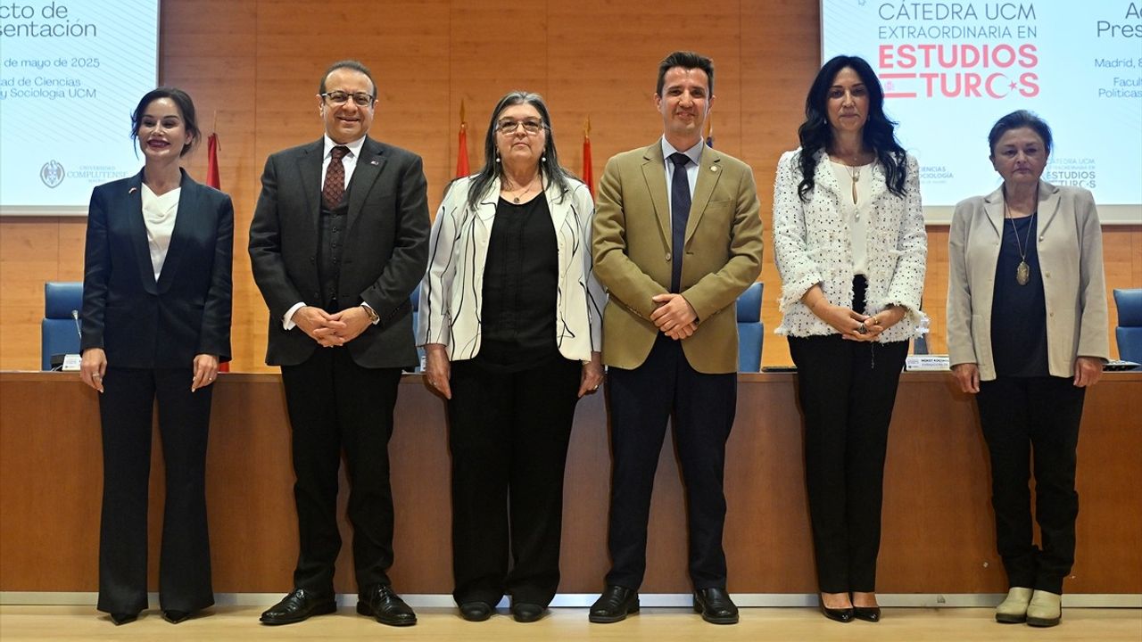 Madrid'de Türkiye Çalışmaları Kürsüsü Açıldı