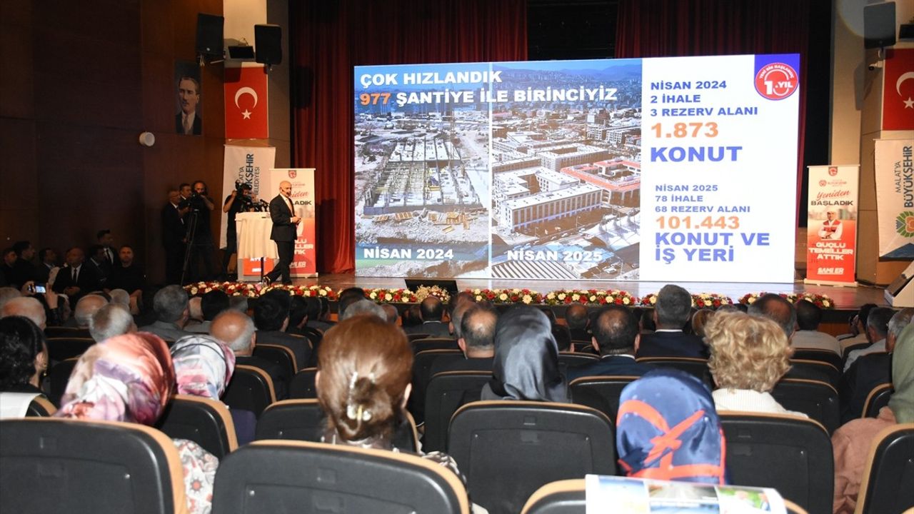 Malatya'da 101 Bin 443 Konut İhalesi Gerçekleşti