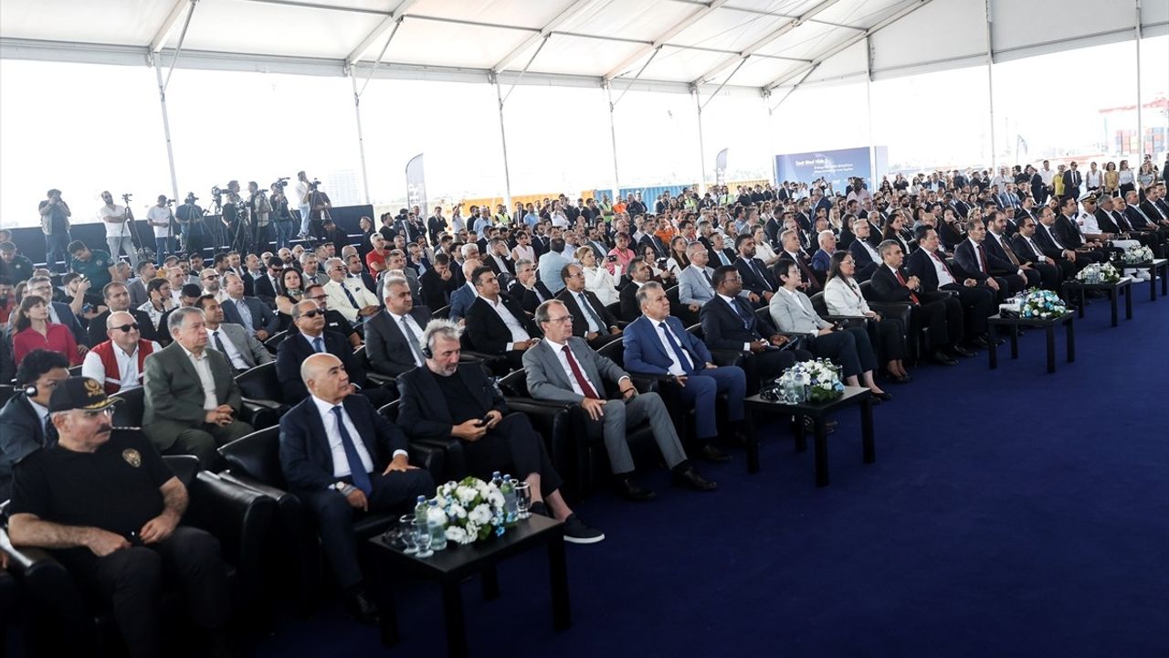Mersin Uluslararası Limanı Genişleme Projesi Açılışı Gerçekleşti