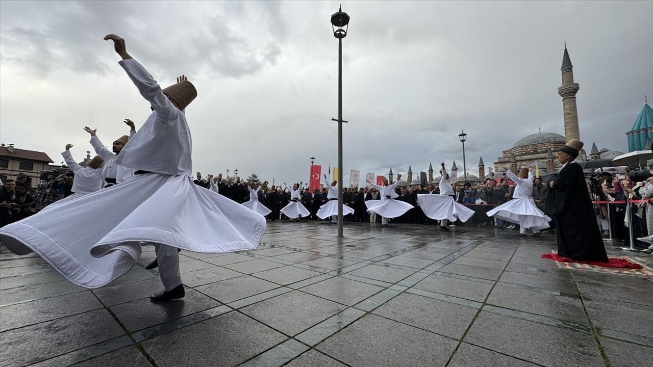 Mevlana'nın Konya'ya Gelişinin 797. Yıl Dönümü Kutlandı