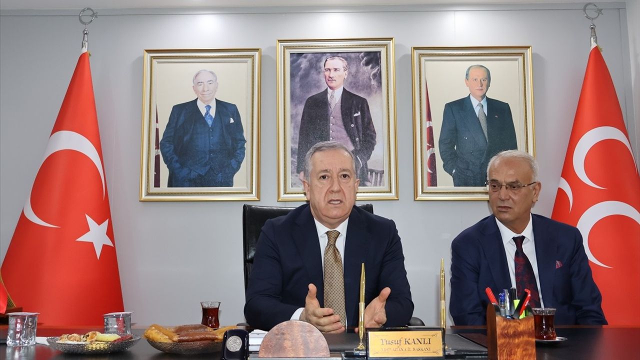 MHP Genel Başkan Yardımcısı Sadir Durmaz Adana'da Temaslarda Bulundu