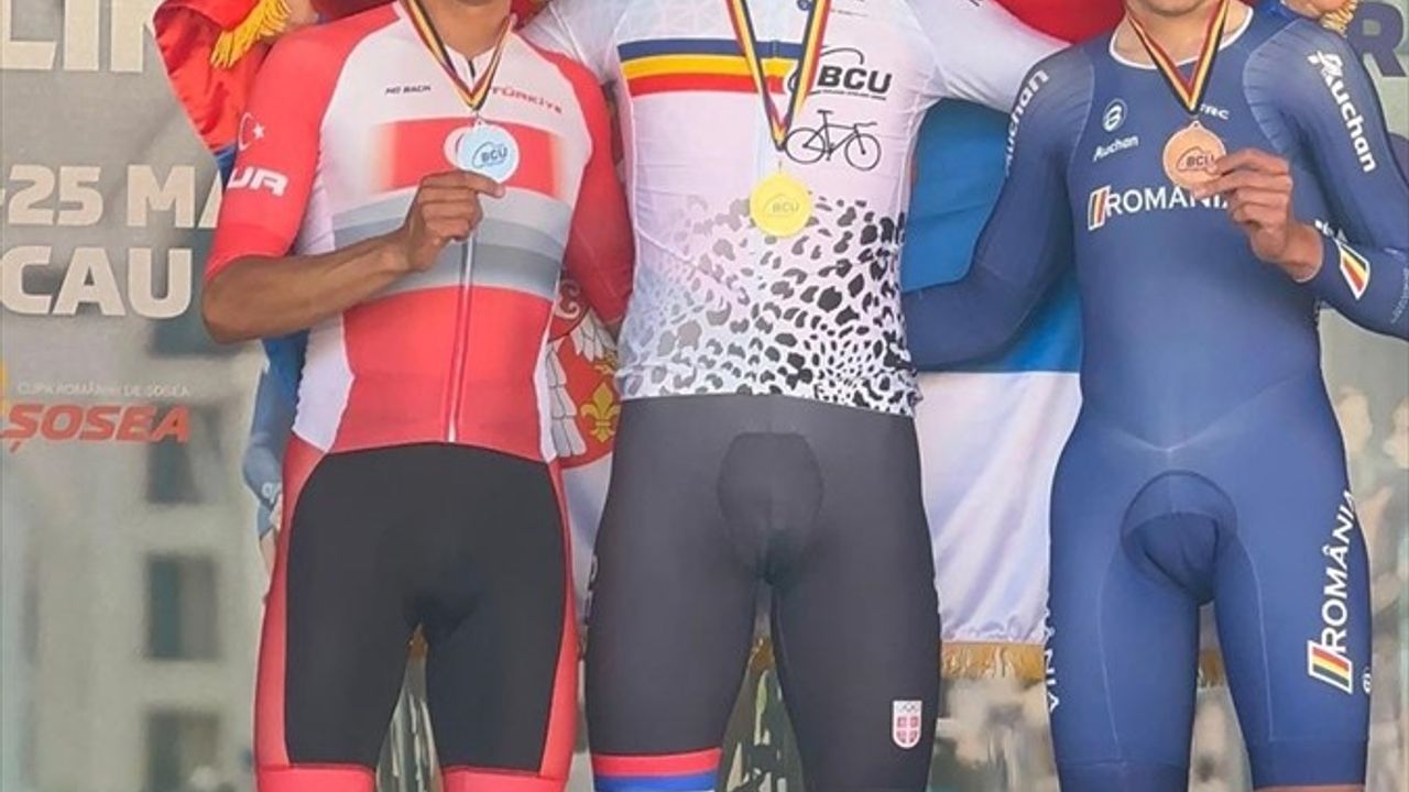 Milli Bisikletçiler Balkan Yol Şampiyonası'nda Gümüş Madalya Kazandı