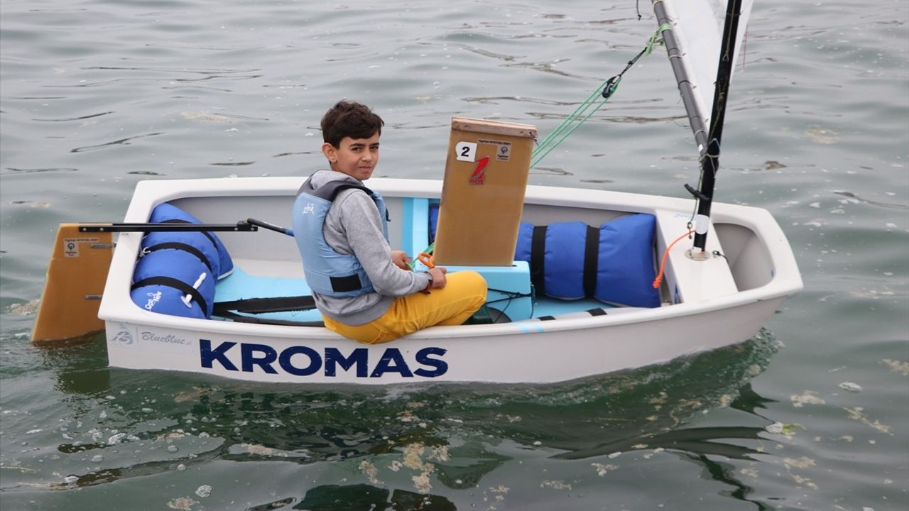 Milli Yelkenci Ahmet Arel Barut, Optimist Avrupa Şampiyonası'na Hazırlanıyor